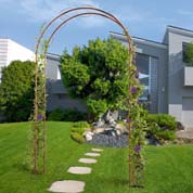 Metal Garden Arch 'Wave'